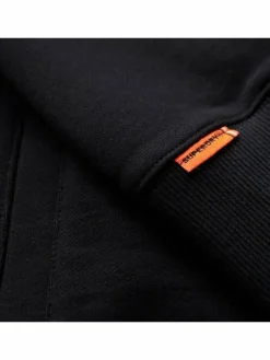 Superdry Sweatshirts & Sweatjacken<Herren Sweatjacke schwarz uni