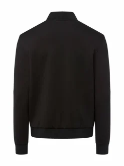 KARL LAGERFELD Sweatshirts & Sweatjacken<Herren Sweatjacke schwarz uni