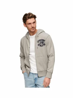 Superdry Sweatshirts & Sweatjacken<Herren Sweatjacke grau uni