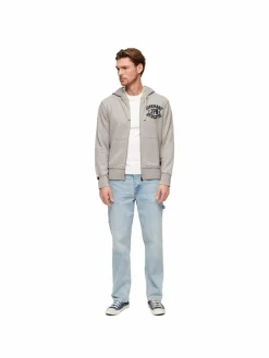 Superdry Sweatshirts & Sweatjacken<Herren Sweatjacke grau uni