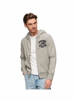 Superdry Sweatshirts & Sweatjacken<Herren Sweatjacke grau uni