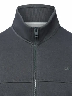 s.Oliver Sweatshirts & Sweatjacken<Herren Sweatjacke anthrazit uni