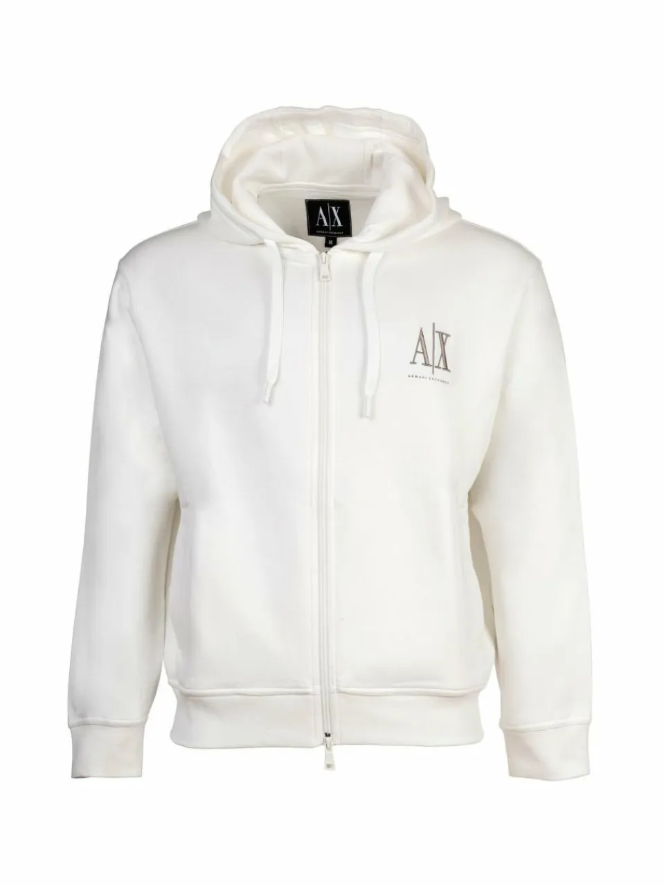 Armani Exchange Sweatshirts & Sweatjacken<Herren Sweatjacke weiß uni