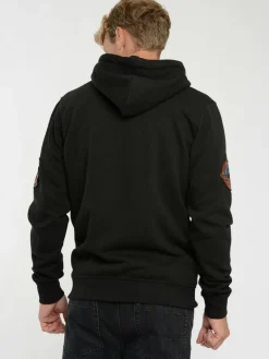 Topgun Sweatshirts & Sweatjacken<Herren Sweatjacke schwarz uni