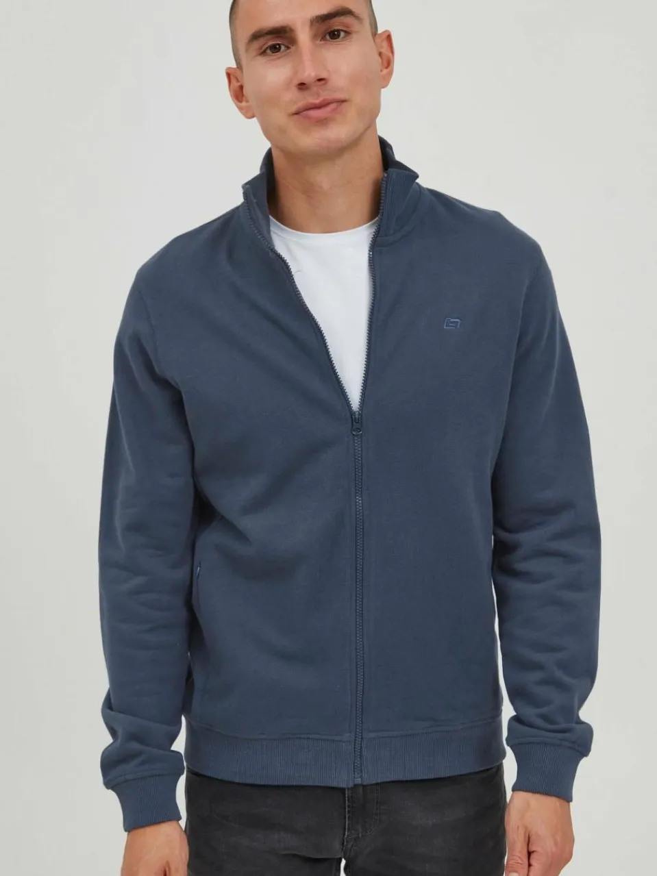 BLEND Sweatshirts & Sweatjacken<Herren Sweatjacke - BHAvebury blau uni