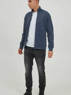 BLEND Sweatshirts & Sweatjacken<Herren Sweatjacke - BHAvebury blau uni