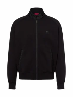 HUGO Sweatshirts & Sweatjacken<Herren Sweatjacke - Diwano schwarz uni