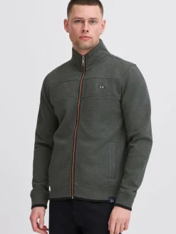 FQ1924 Sweatshirts & Sweatjacken<Herren Sweatjacke - FQJules anthrazit uni