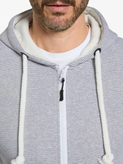 BABISTA Sweatshirts & Sweatjacken<Herren Sweatjacke - NOLIENZA weiß blau bedruckt