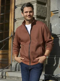 BABISTA Sweatshirts & Sweatjacken<Herren Sweatjacke - NORIETTA cognac uni