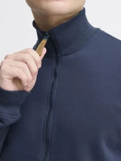 Solid Sweatshirts & Sweatjacken<Herren Sweatjacke - SDARNOL blau uni