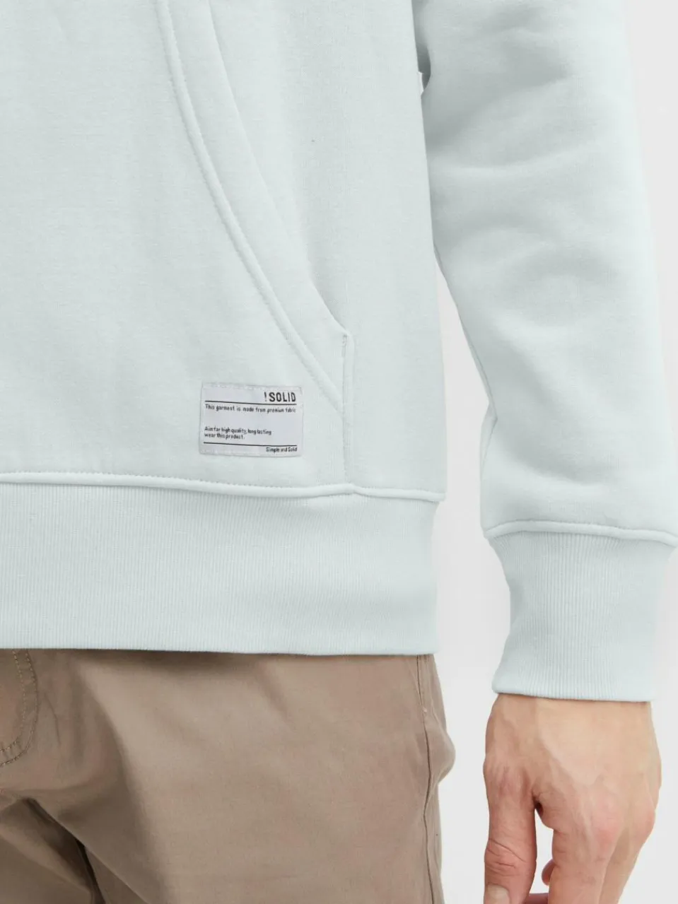 Solid Sweatshirts & Sweatjacken<Herren Sweatjacke - SDLenz hellblau uni