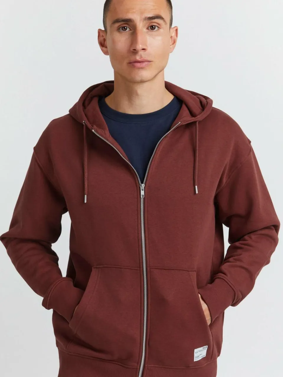 Solid Sweatshirts & Sweatjacken<Herren Sweatjacke - SDLenz rot uni