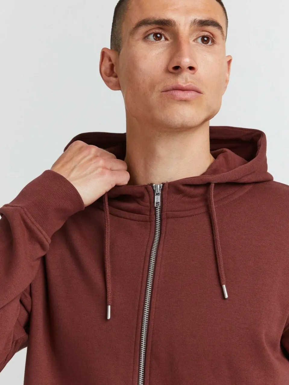 Solid Sweatshirts & Sweatjacken<Herren Sweatjacke - SDLenz rot uni