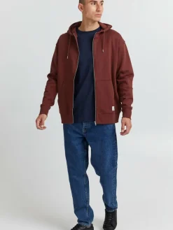 Solid Sweatshirts & Sweatjacken<Herren Sweatjacke - SDLenz rot uni