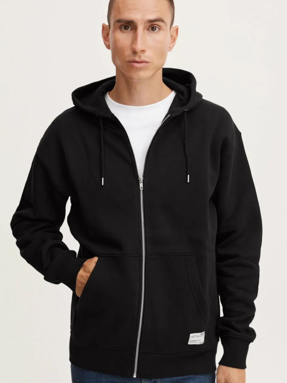 Solid Sweatshirts & Sweatjacken<Herren Sweatjacke - SDLenz schwarz uni