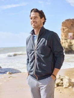 BABISTA Sweatshirts & Sweatjacken<Herren Sweatjacke - ULVIN blau uni