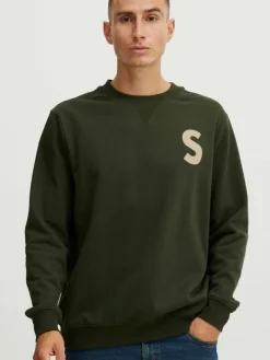 Herren Solid Sweatshirts & Sweatjacken>Herren Sweatshirt