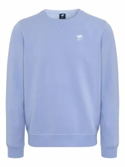 Polo Sylt Sweatshirts & Sweatjacken<Herren Sweatshirt hellblau uni