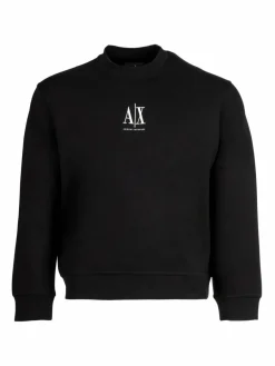 Armani Exchange Sweatshirts & Sweatjacken<Herren Sweatshirt schwarz uni