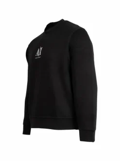 Armani Exchange Sweatshirts & Sweatjacken<Herren Sweatshirt schwarz uni