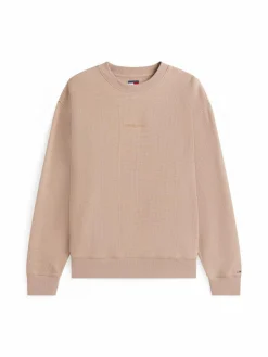 Tommy Jeans Sweatshirts & Sweatjacken<Herren Sweatshirt melange strukturiert