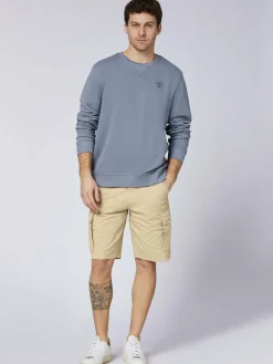 Chiemsee Sweatshirts & Sweatjacken<Herren Sweatshirt blau bedruckt