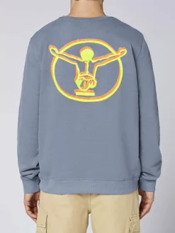 Chiemsee Sweatshirts & Sweatjacken<Herren Sweatshirt blau bedruckt