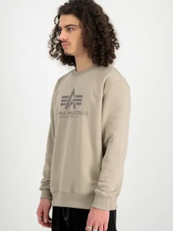 Alpha Industries Sweatshirts & Sweatjacken<Herren Sweatshirt grün bedruckt