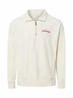 Calvin Klein Jeans Sweatshirts & Sweatjacken<Herren Sweatshirt ecru uni