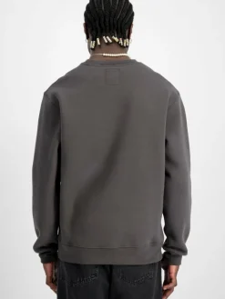 Alpha Industries Sweatshirts & Sweatjacken<Herren Sweatshirt grau bedruckt