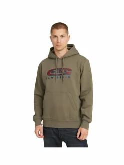 G-Star RAW Sweatshirts & Sweatjacken<Herren Sweatshirt grün gemustert