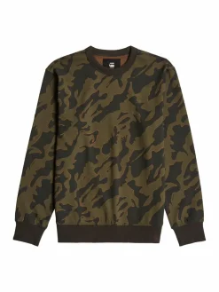 G-Star RAW Sweatshirts & Sweatjacken<Herren Sweatshirt mehrfarbig gemustert