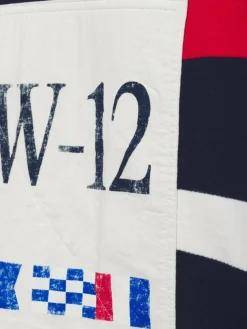 Gant Poloshirts<Herren Sweatshirt marine rot gestreift