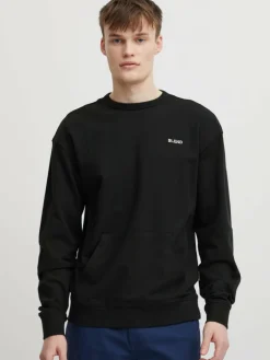 BLEND Sweatshirts & Sweatjacken<Herren Sweatshirt schwarz gemustert