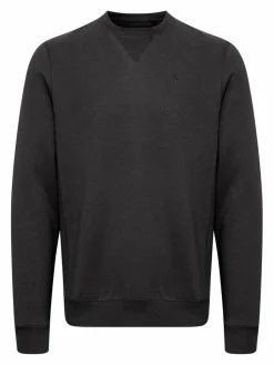BLEND Sweatshirts & Sweatjacken<Herren Sweatshirt schwarz gemustert
