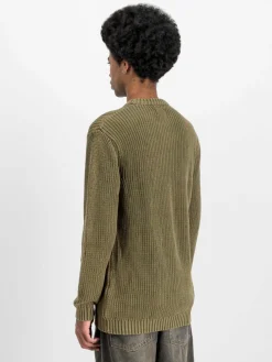 Alpha Industries Sweatshirts & Sweatjacken<Herren Sweatshirt oliv uni