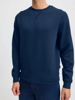 BLEND Sweatshirts & Sweatjacken<Herren Sweatshirt blau uni