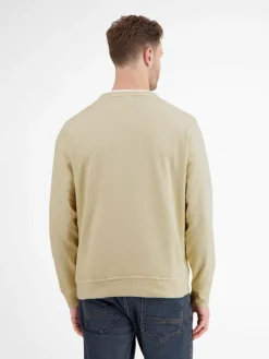 LERROS Sweatshirts & Sweatjacken<Herren Sweatshirt weiß uni