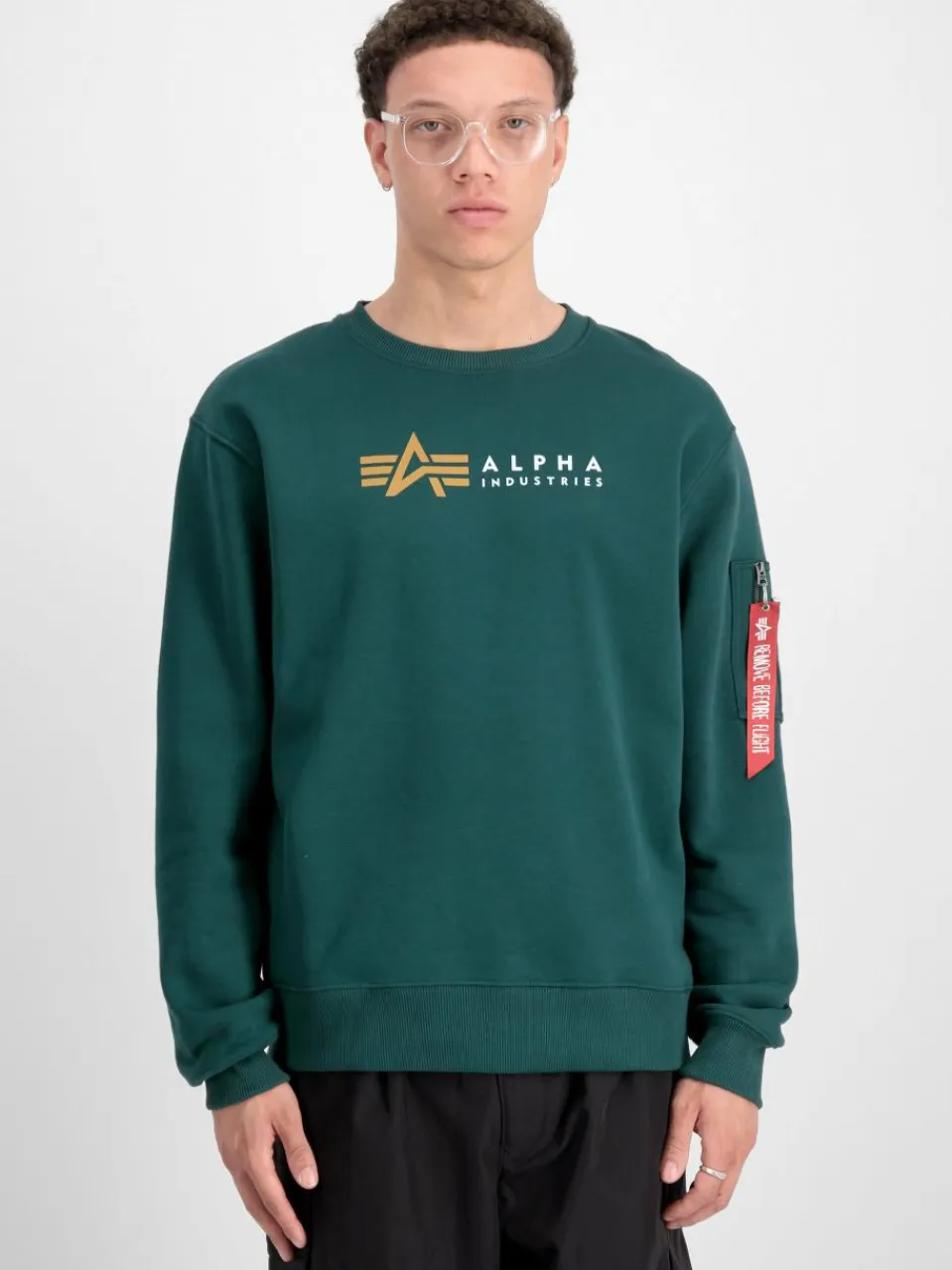 Herren Alpha Industries Sweatshirts & Sweatjacken>Herren Sweatshirt