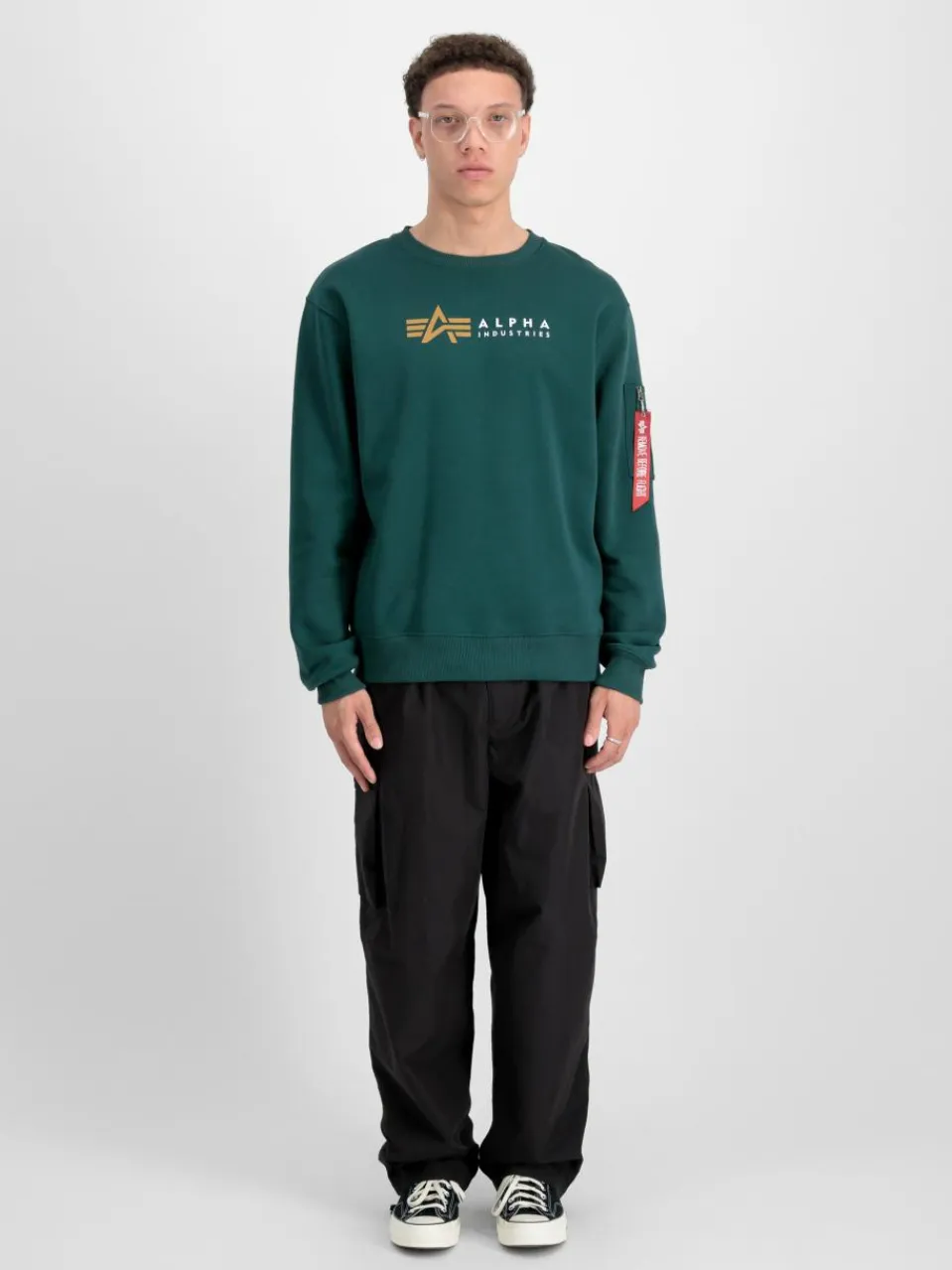 Herren Alpha Industries Sweatshirts & Sweatjacken>Herren Sweatshirt