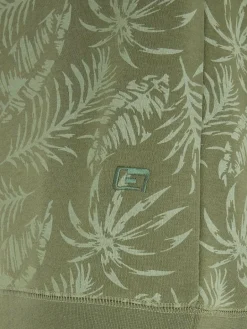 BLEND Sweatshirts & Sweatjacken<Herren Sweatshirt grün gemustert