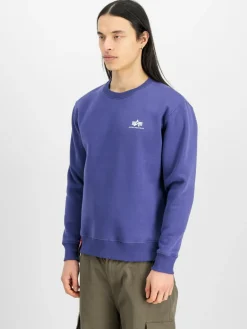 Alpha Industries Sweatshirts & Sweatjacken<Herren Sweatshirt purple bedruckt