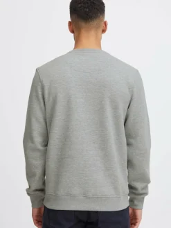 BLEND Sweatshirts & Sweatjacken<Herren Sweatshirt grau bedruckt