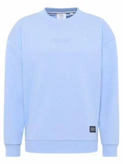 Carlo Colucci Sweatshirts & Sweatjacken<Herren Sweatshirt - D'ottavio blau gemustert