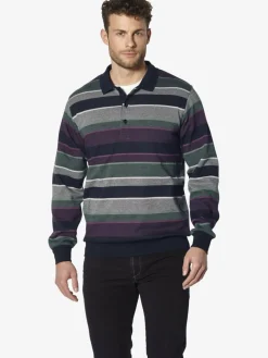 BABISTA Sweatshirts & Sweatjacken<Herren Sweatshirt - ALFOBENI lila gestreift