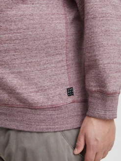 BLEND Sweatshirts & Sweatjacken<Herren Sweatshirt - BHAlton BT rot meliert