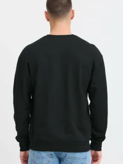 BLEND Sweatshirts & Sweatjacken<Herren Sweatshirt - BHBRODY schwarz uni