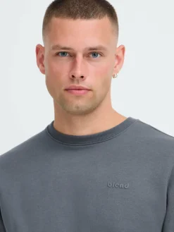 BLEND Sweatshirts & Sweatjacken<Herren Sweatshirt - BHDownton grau uni