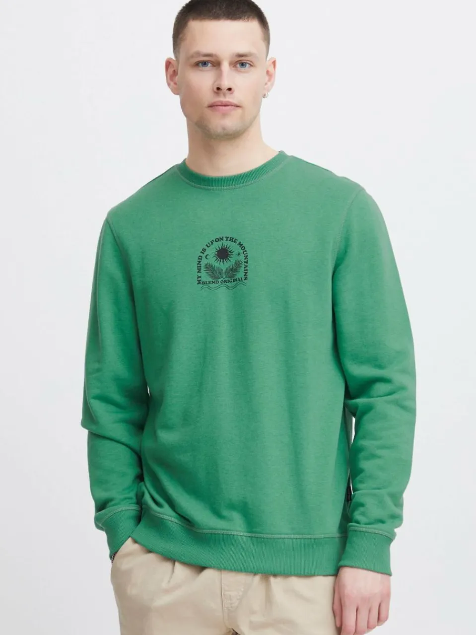 Herren BLEND Sweatshirts & Sweatjacken>Herren Sweatshirt - BHSweatshirt